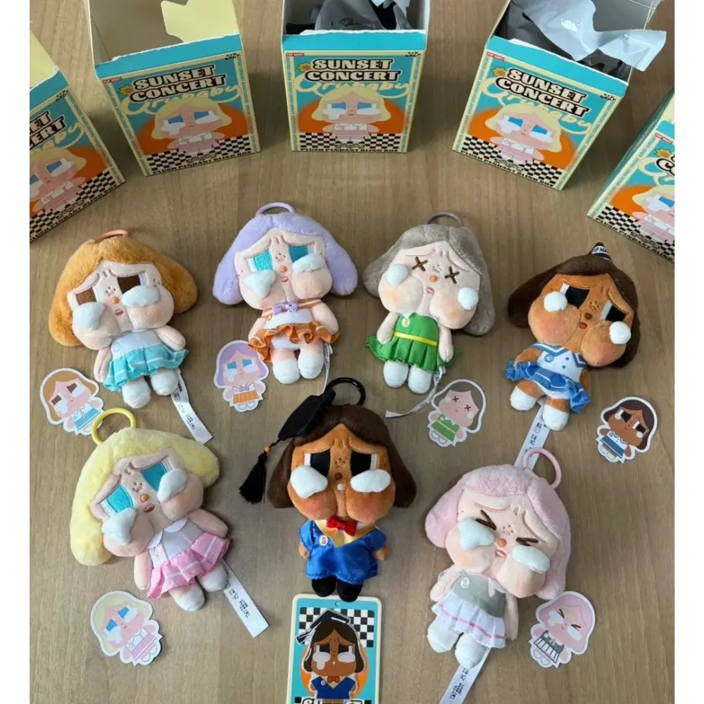 CRYBABY Sunset Concert Series-Plush Pendant Blind Box – Surprey CRYBABY Sunset Concert Series-Plush Pendant Blind Box – Surprey