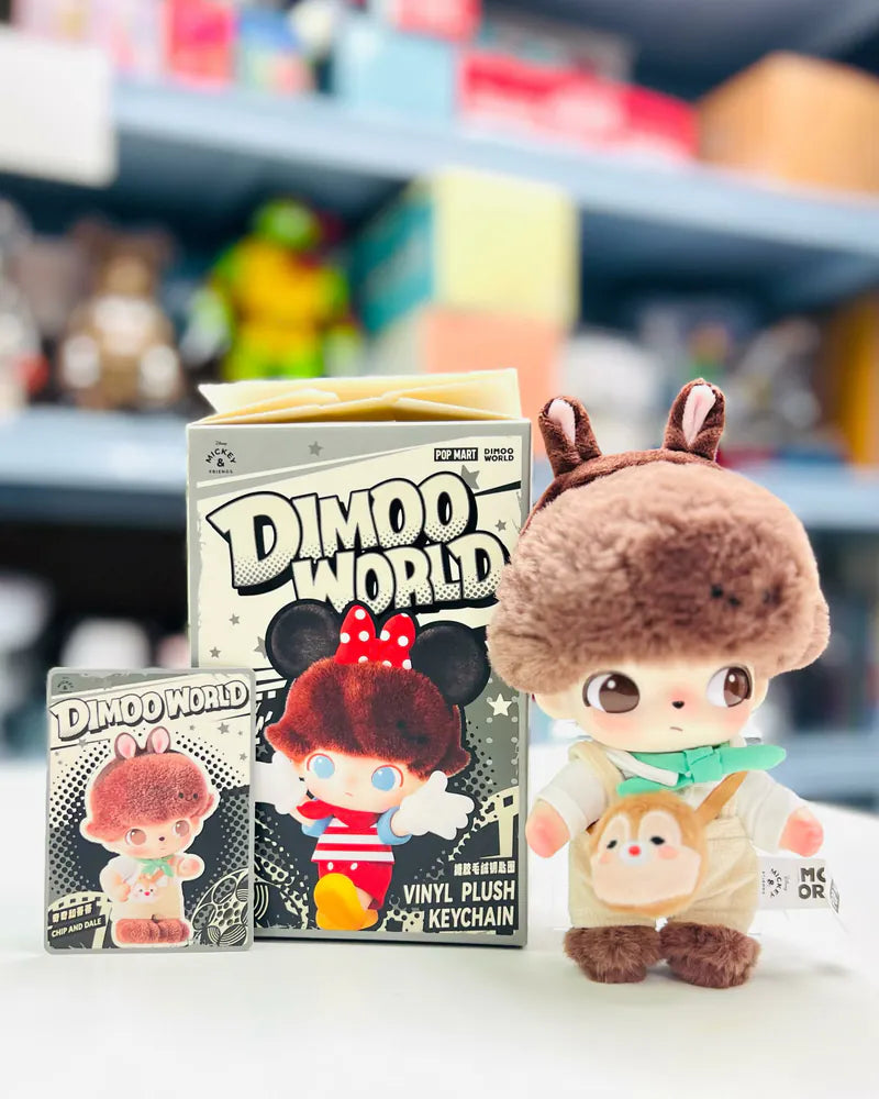 DIMOO WORLD × DISNEY Series-Vinyl Plush Keychain Blind Box – Surprey
