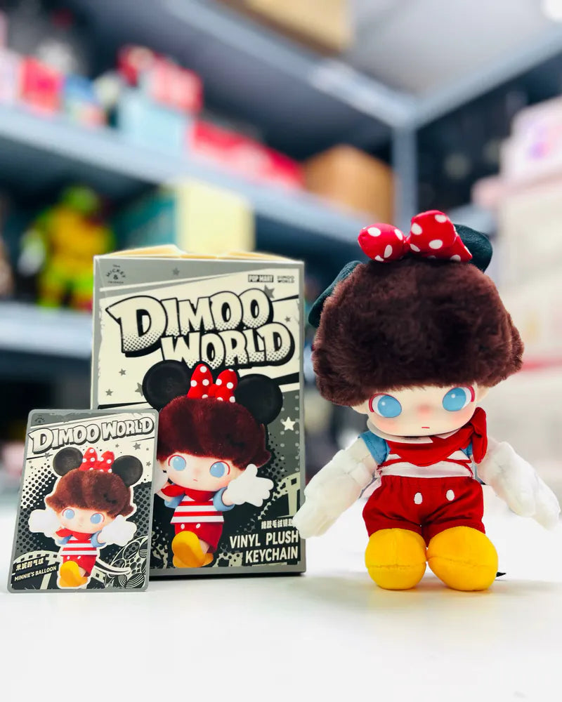 DIMOO WORLD × DISNEY Series-Vinyl Plush Keychain Blind Box - BlindBOX