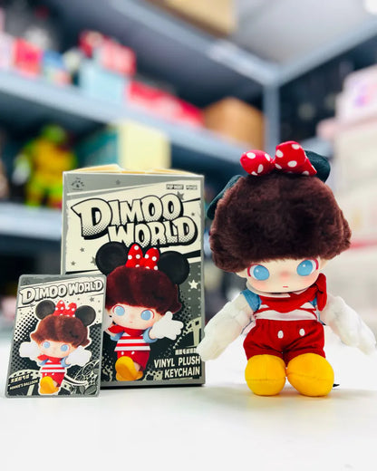 DIMOO WORLD × DISNEY Series-Vinyl Plush Keychain Blind Box - BlindBOX