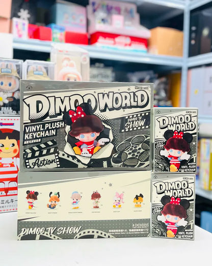 DIMOO WORLD × DISNEY Series-Vinyl Plush Keychain Blind Box - BlindBOX