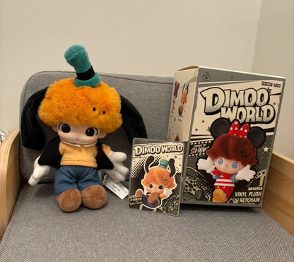 DIMOO WORLD × DISNEY Series-Vinyl Plush Keychain Blind Box - BlindBOX