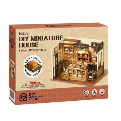 Rolife Diy Miniature House - Becka's Bakery DG161