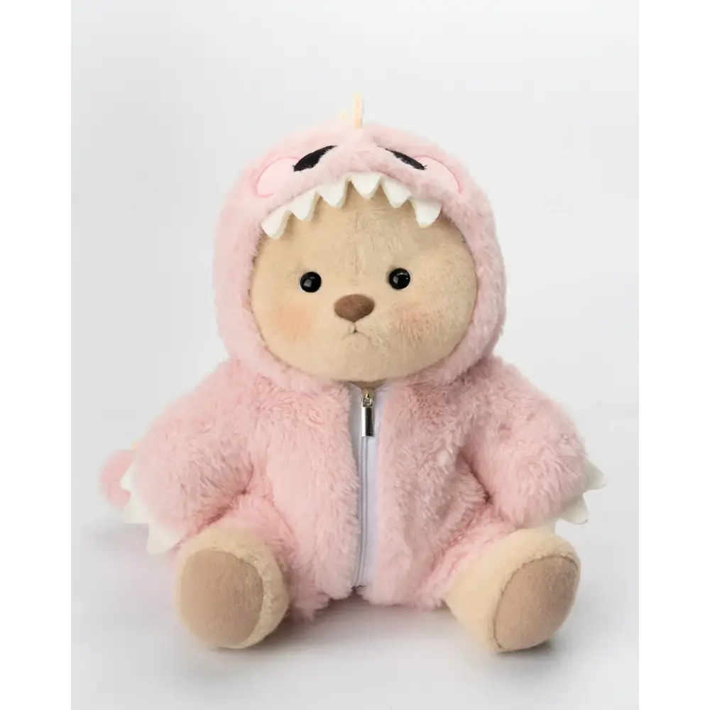 Kissa-Teddy® in pink Dino costume - Surprey
