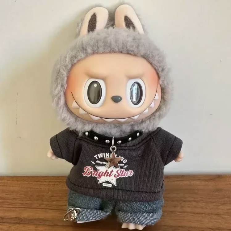Labubu Outfit Series 33: Star Boy - Black - Dekoration