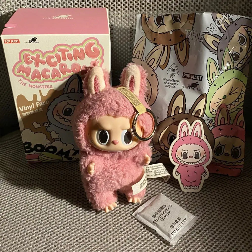 popmart the monsters macaron Labubu The Monster Exciting Macaron Blind Box EU