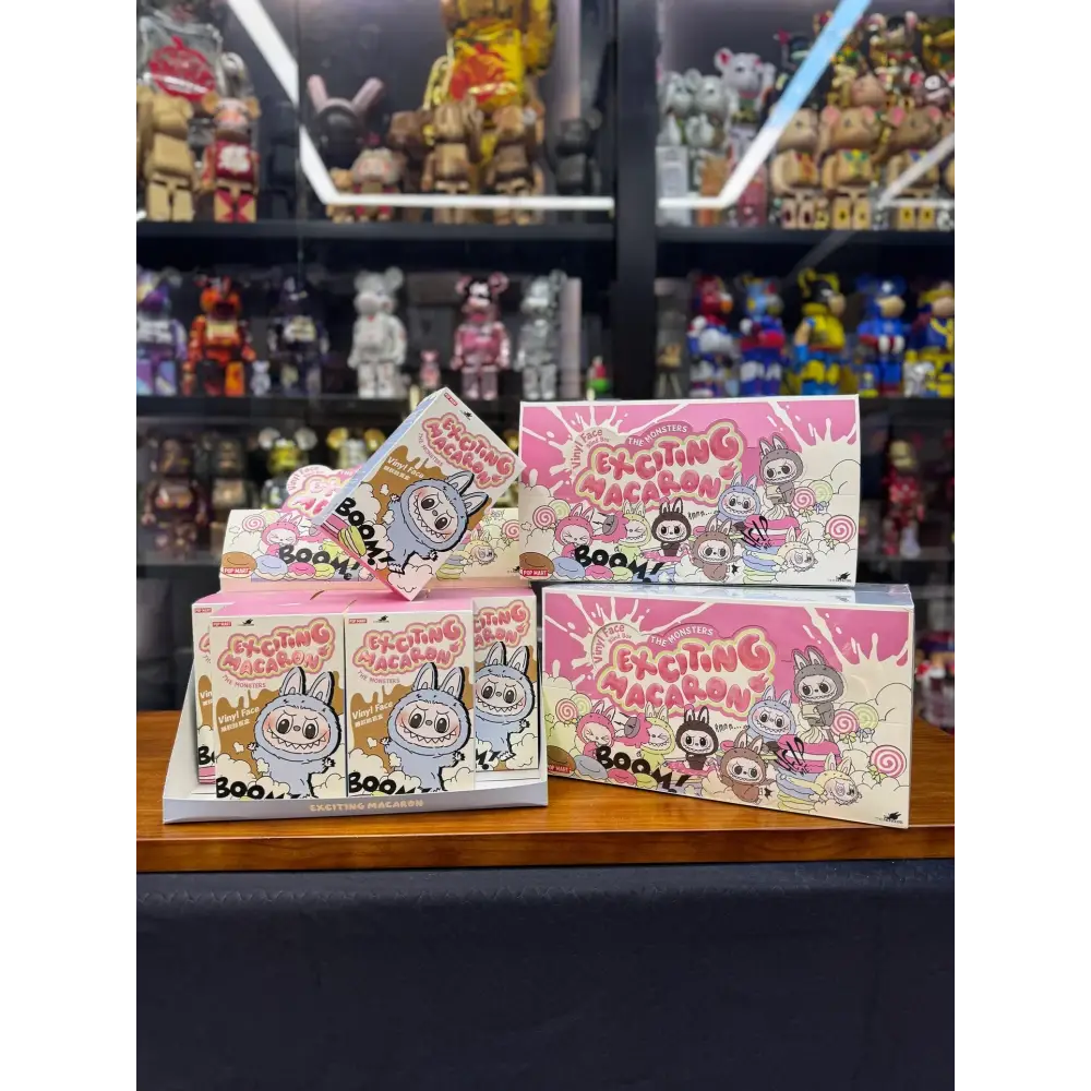 the monsters exciting macaron Labubu The Monster Exciting Macaron Blind Box EU