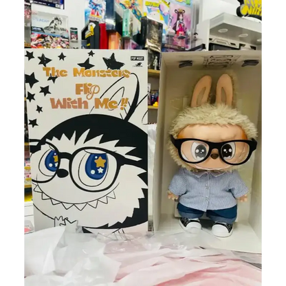 Labubu The Monsters - Flip With Me Vinyl Plush Doll Limited Labubu The Monsters - Flip With Me Vinyl Plush Doll Limited