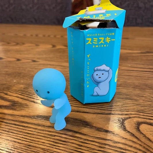 Serie de baños de figuras de Smiski