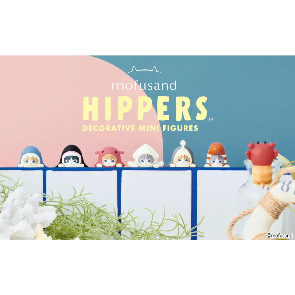 Mofusand Hippers Mini Figuren REPLIKA VERSION - Surprey