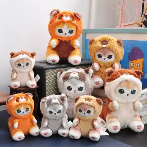 Mofusand Long-tailed Animals Series Keychain - Surprey