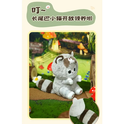 Mofusand Long-tailed Animals Series Keychain - Surprey
