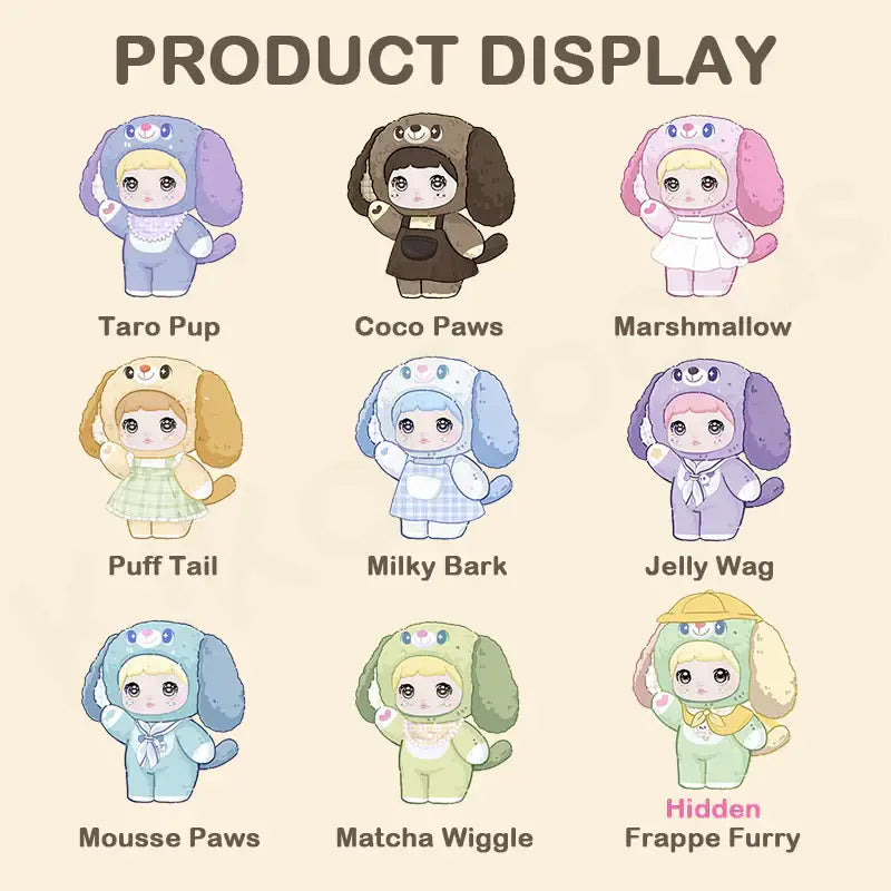 Nommi-V5 Puppy Diary Series Plush Blind Box - Surprey