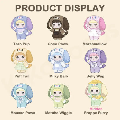 Nommi-V5 Puppy Diary Series Plush Blind Box - Surprey