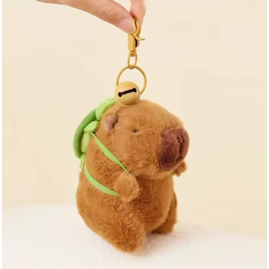 Plush keychains – Capybara, dog & cat - Surprey