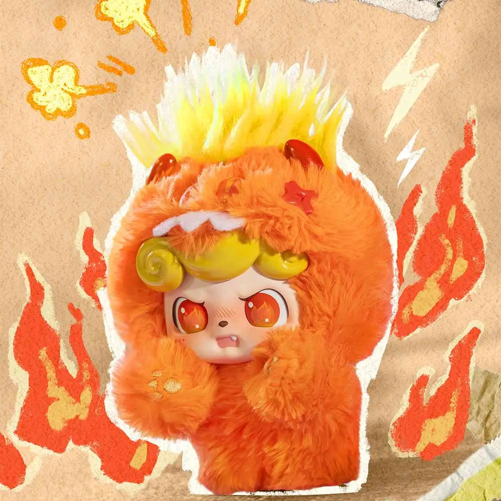 Q Kid Emotional Hairy Monsters Series Plüsch Blindbox (Pre Sale) - Surprey