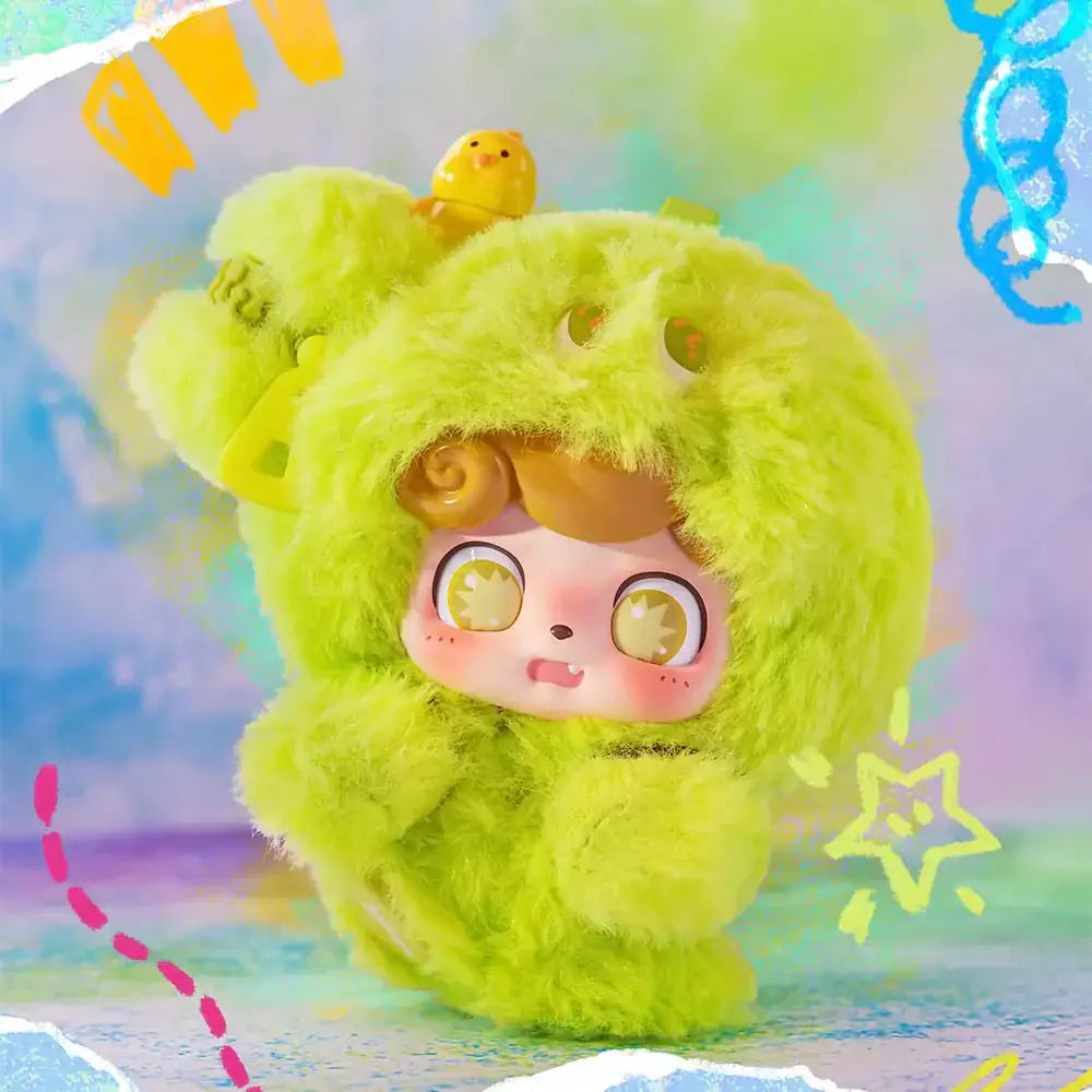Q Kid Emotional Hairy Monsters Series Plüsch Blindbox (Pre Sale) - Surprey