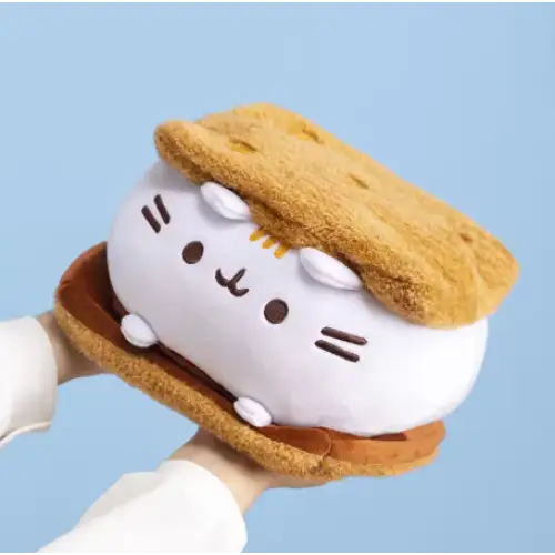 Sandwich Cookie Fat Cat Plush Toy - Surprey