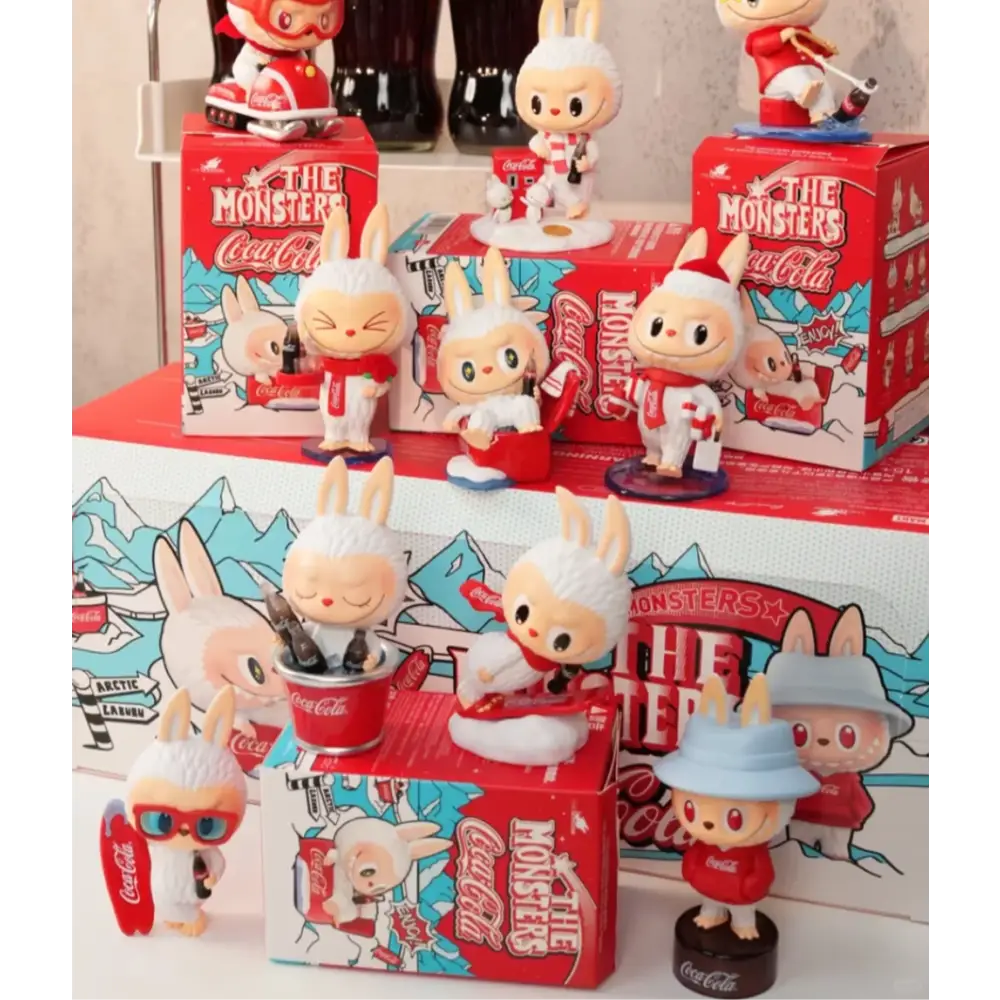 THE MONSTERS COCA-COLA Series Figures 5個 The Monsters Coca-Cola Series Figures - Surprey