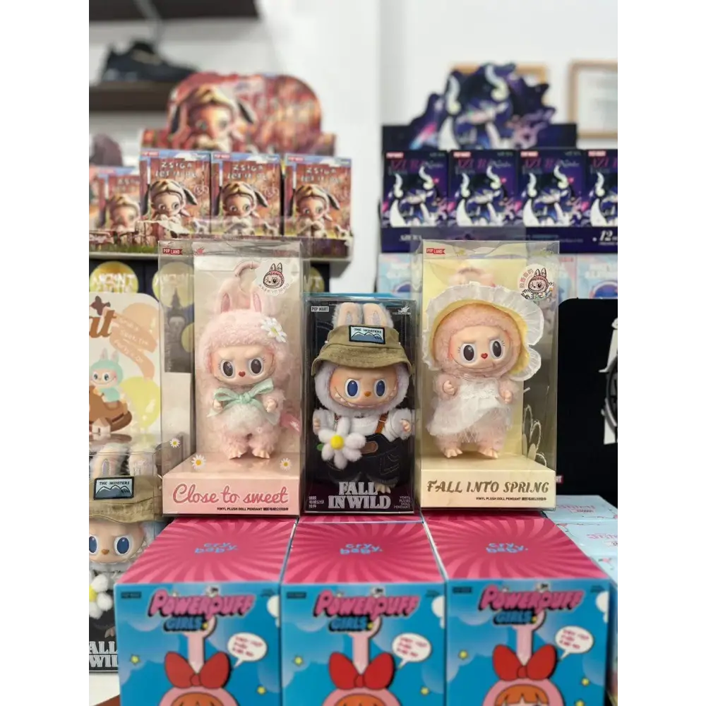 The Monsters Labubu – Mokoko Fall Into Spring Vinyl Plush Doll - Surprey