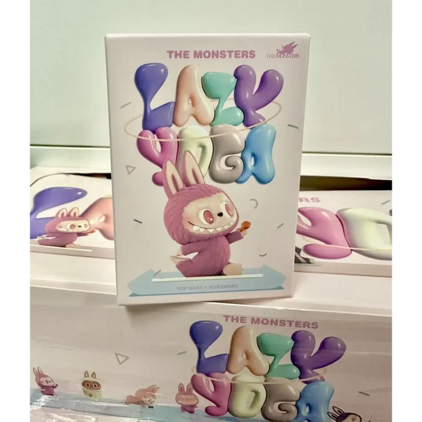 【9/1限定】ラブブ THE MONSTERS Lazy Yoga POP MART Labubu The Monsters Lazy Yoga Series Vinyl Figure