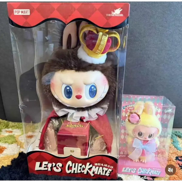 ぬいぐるみ LET'S CHECKMATE Vinyl Plush Doll Amazon.com: POP MART The Monsters Let's Checkmate Series