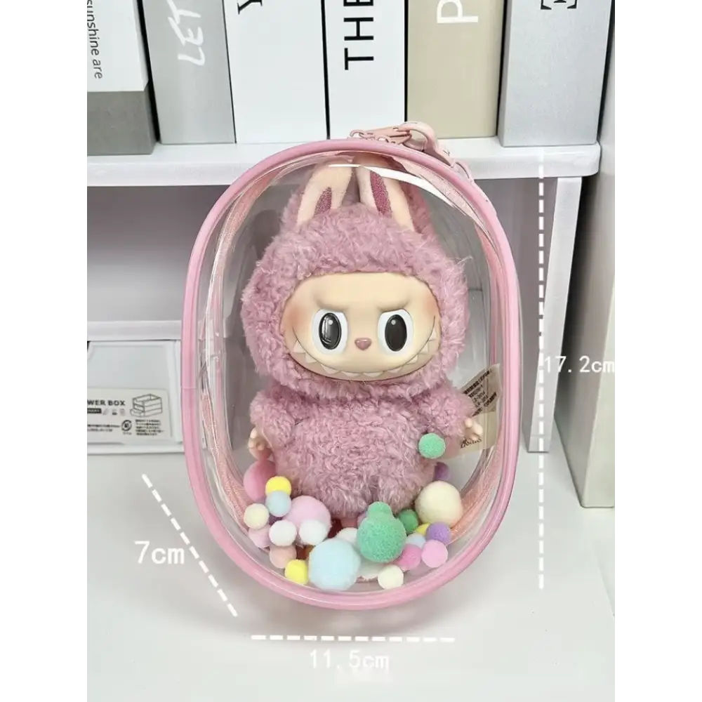 Transparent Protective Case for Labubu - Surprey