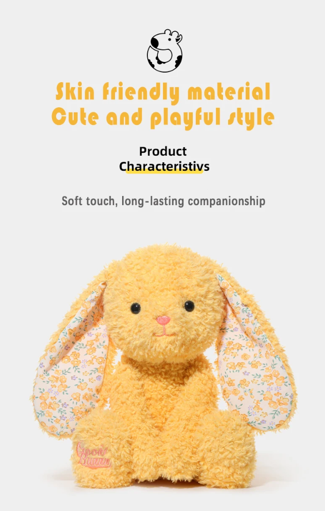 Jooki original délicieux lapin citron dafu peluche